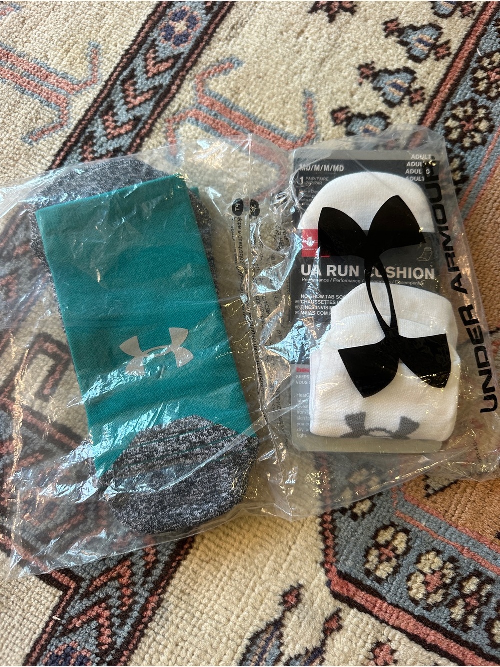 Under Armour Running Performance Sock Pack of 2 pairs